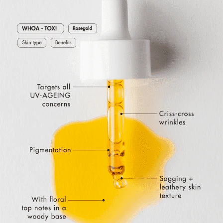 Skoon Skincare Rosegold Deep Tissue Face Concentrate